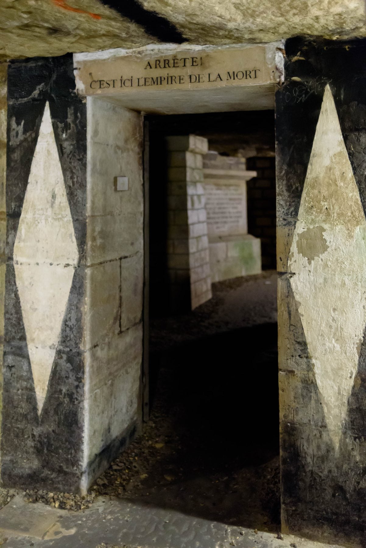 Catacomb passage entrance